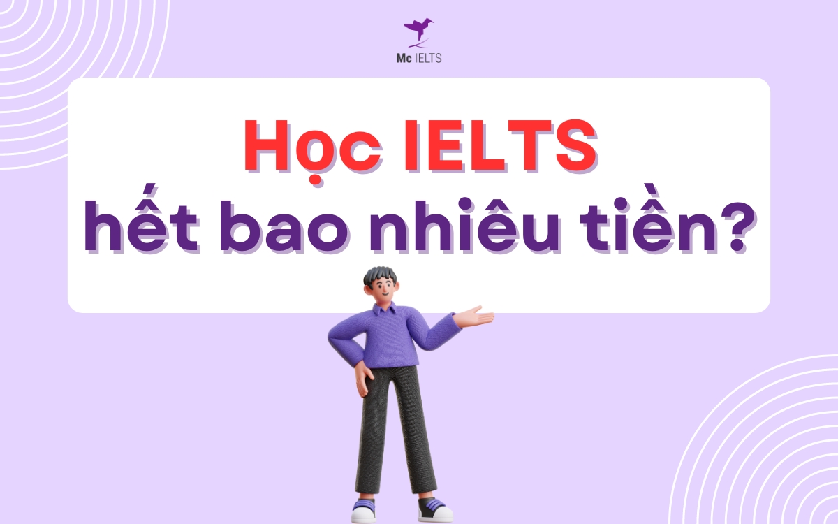 Phí đăng ký học IELTS của một số trung tâm tại Việt Nam