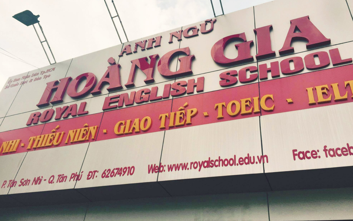 Anh ngữ Hoàng Gia - Trung tâm học IELTS quận Tân Phú