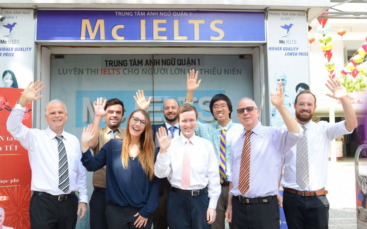 Mc IELTS - Trung tâm luyện thi IELTS được đánh giá cao nhất