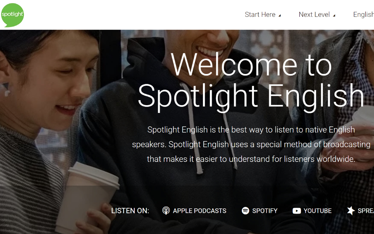 Luyện nghe IELTS Online với Spotlight English