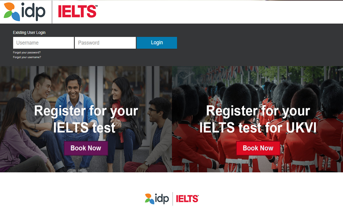 Đăng ký thi IELTS trực tuyến tại địa điểm thi IELTS IDP