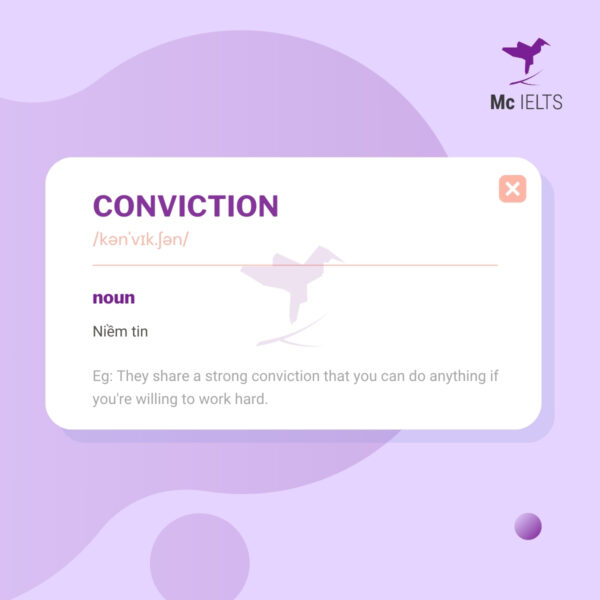Vocabulary conviction - Topic Communication