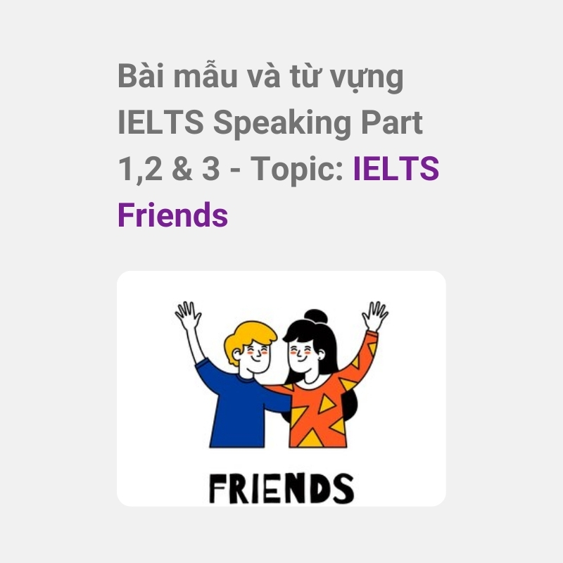 IELTS Friends Speaking