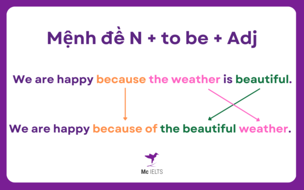 Cấu Trúc BECAUSE OF, BECAUSE: Cách Dùng, Bài Tập Cụ Thể