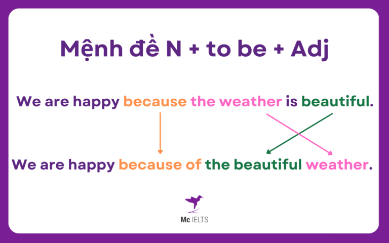 Cấu Trúc BECAUSE OF, BECAUSE: Cách Dùng, Bài Tập Cụ Thể