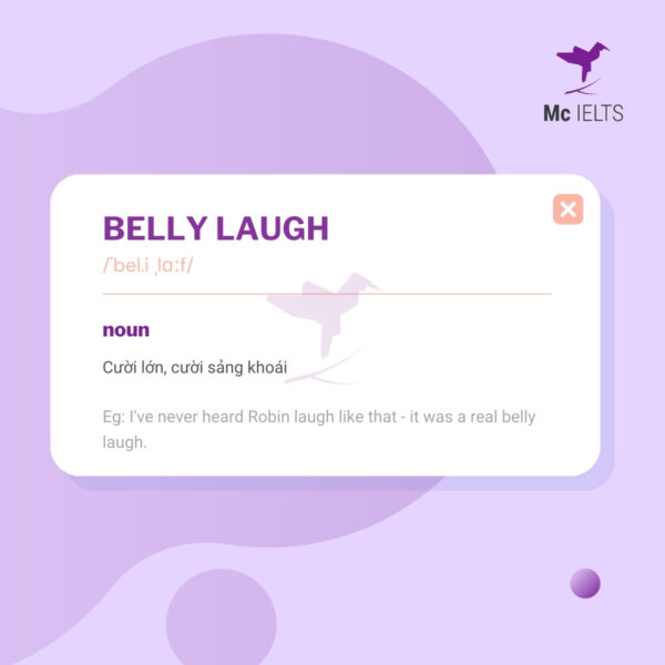 Vocabulary belly laugh topic Friends