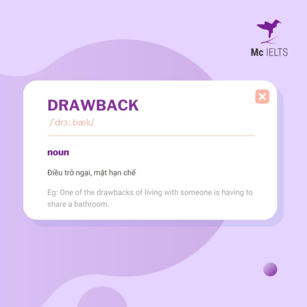 Vocabulary drawback topic Tell about childhood