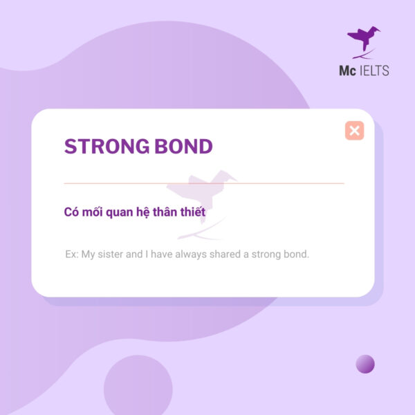 Vocabulary strong bond topic Gifts