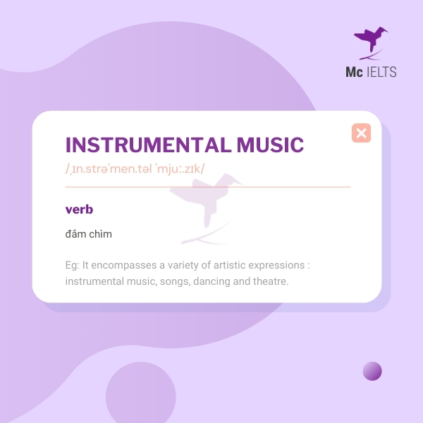 Vocabulary instrumental music topic Technology