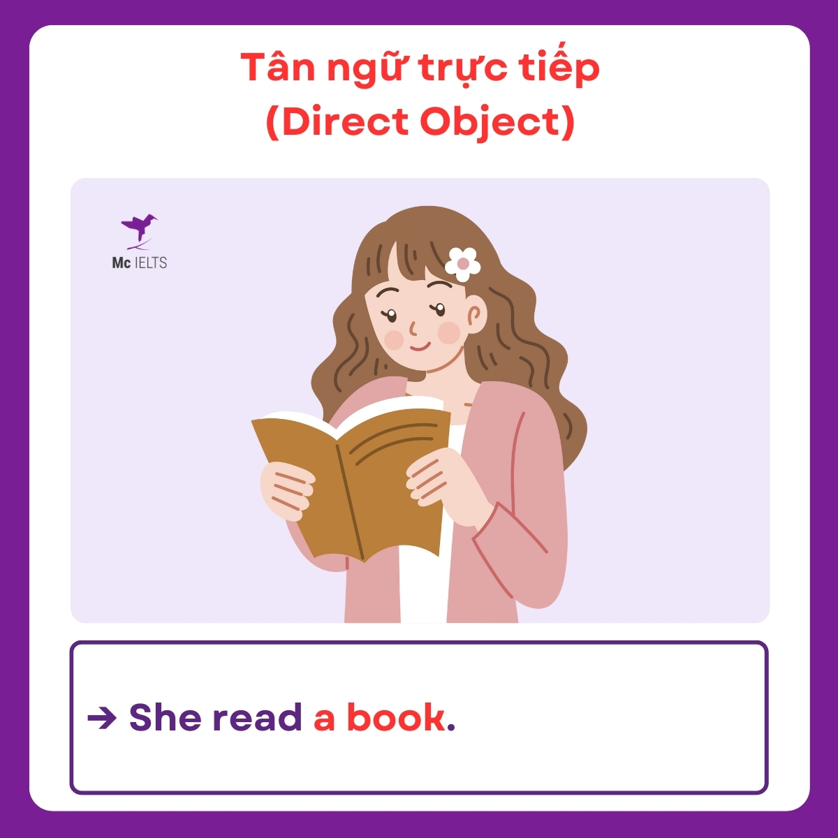 Tân ngữ trực tiếp là gì? (Direct Object)