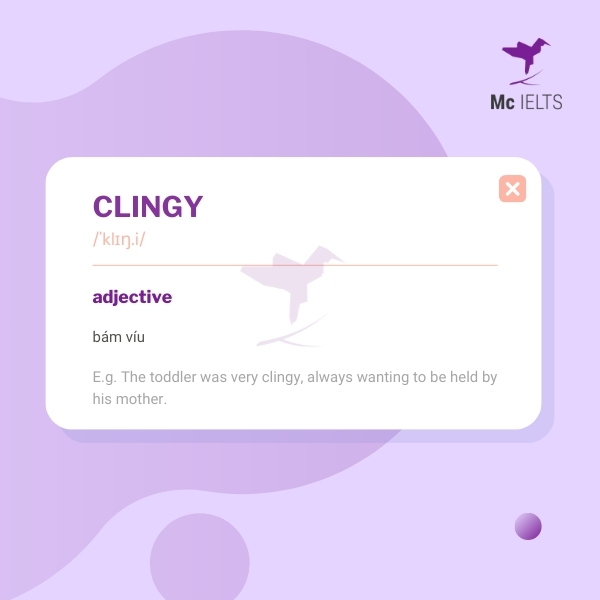 Vocabulary clingy topic Animals