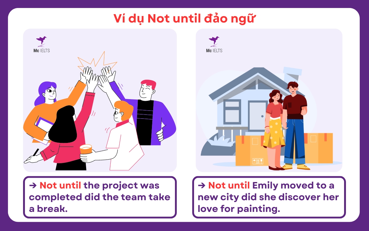 Kiến thức và bài tập cấu trúc Not until đảo ngữ