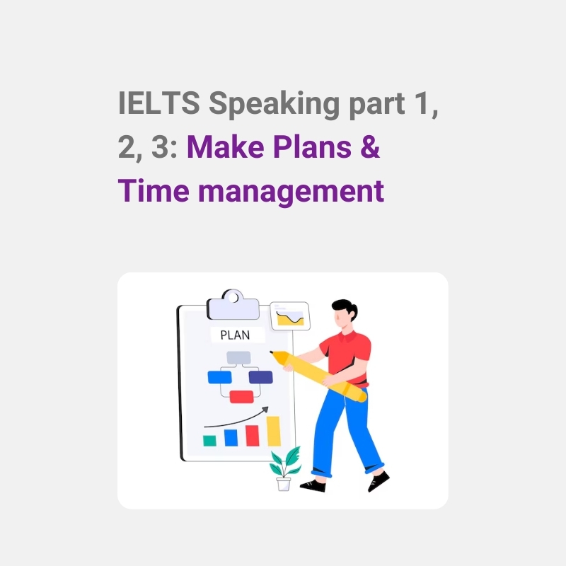 IELTS Speaking Part 1 Plan