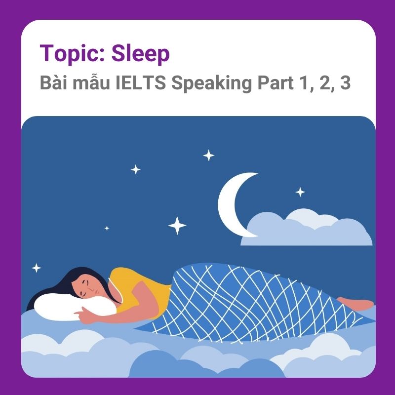 IELTS Speaking topic Sleeping