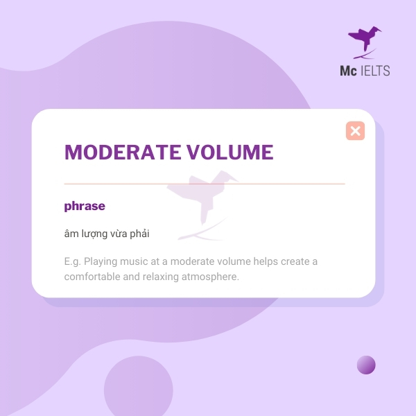 Vocabulary moderate volume topic Noise