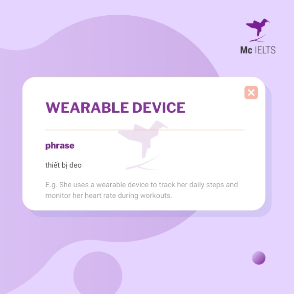 Vocabulary wearable device topic Sleep