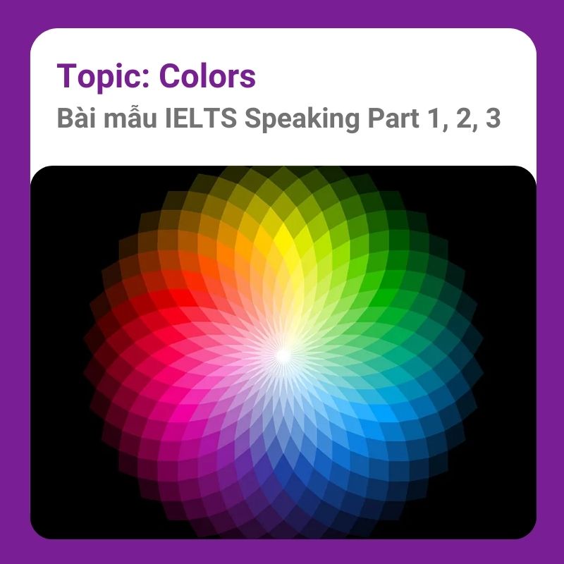 Colour Speaking Part 1