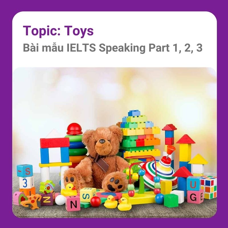 IELTS Speaking Topic Toys