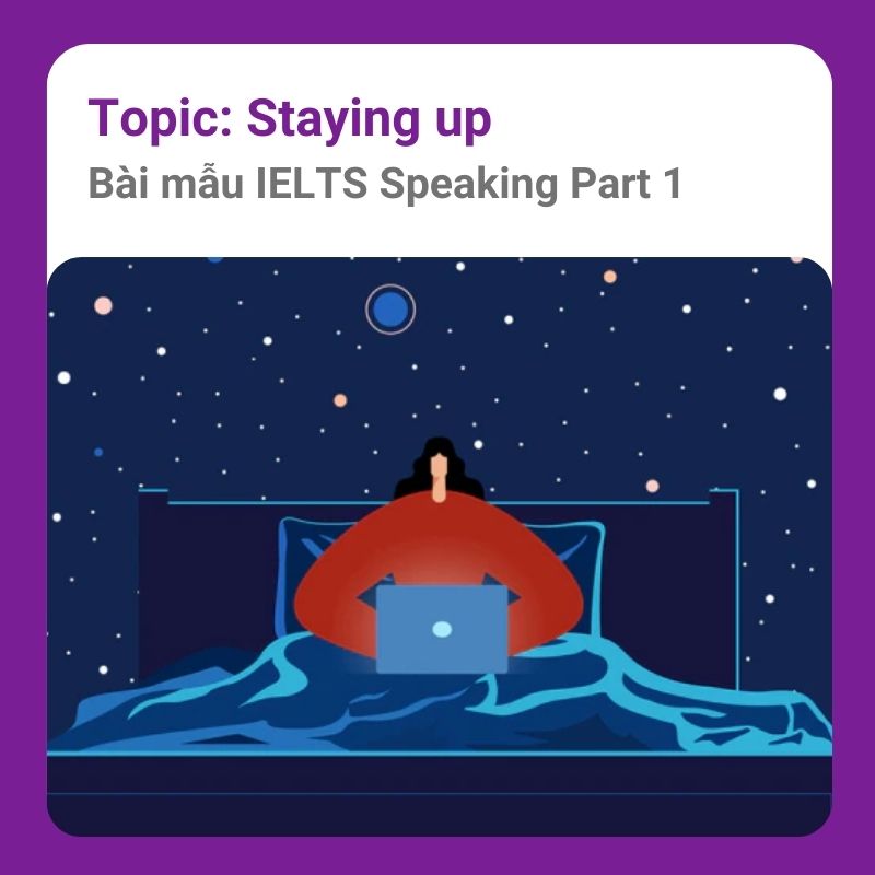 IELTS Stay up