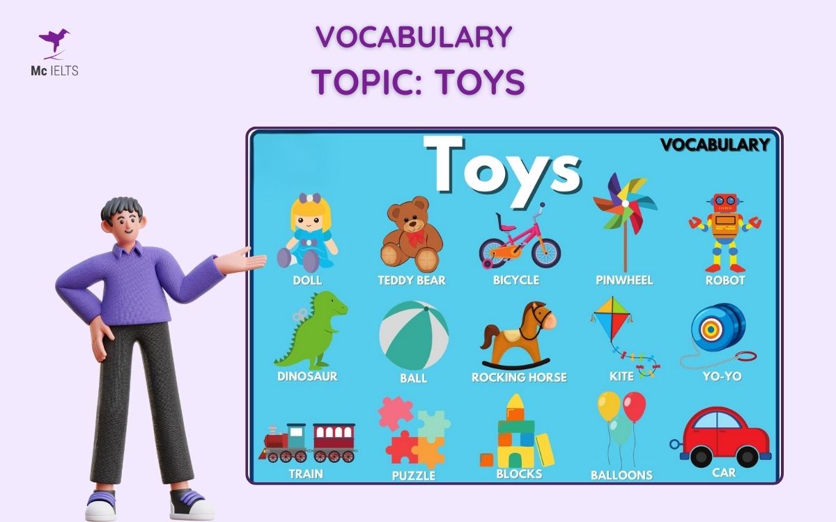 Topic Toys Vocabulary