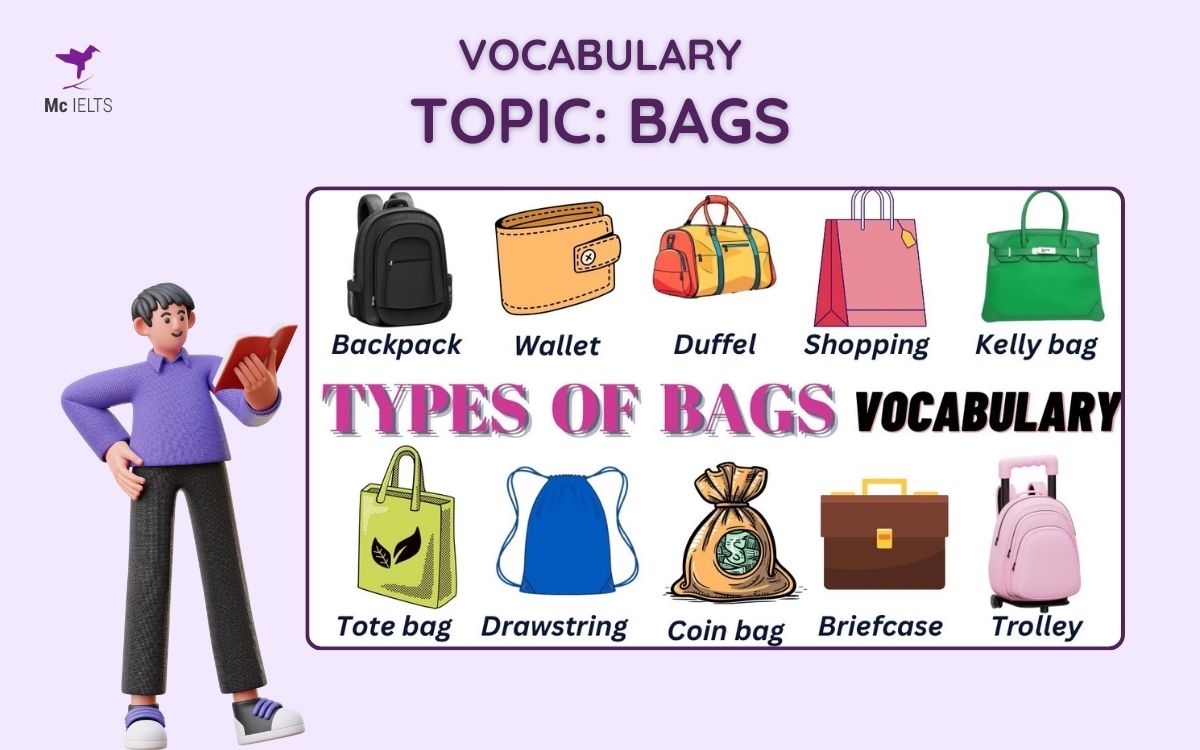 Vocab topic Do you like bags IELTS Speaking