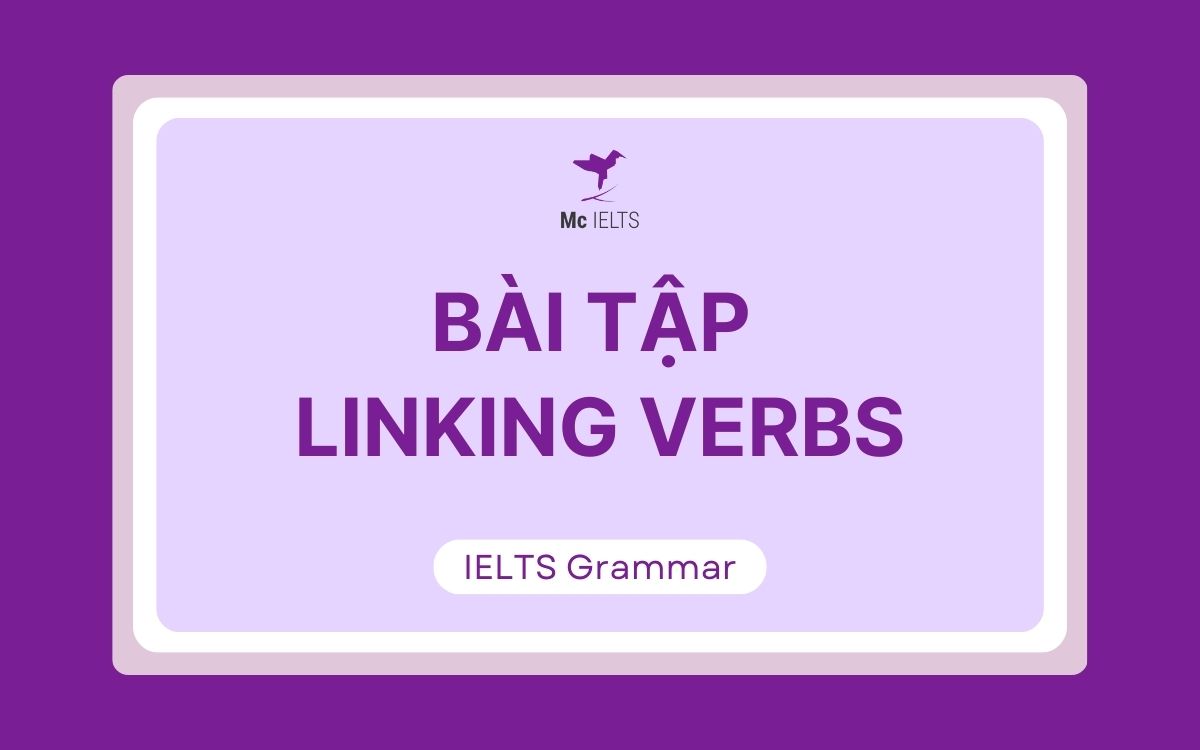 Bài tập về Linking verbs có đáp án